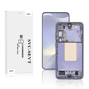Genuine LCD Screen For Samsung Galaxy S24 Plus (S926) With Frame and Touchpad - Cobalt Violet (GH82-33410C)