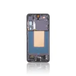 Replacement OLED LCD Screen For Samsung Galaxy S24 Plus (S926B) Black – With Frame-2