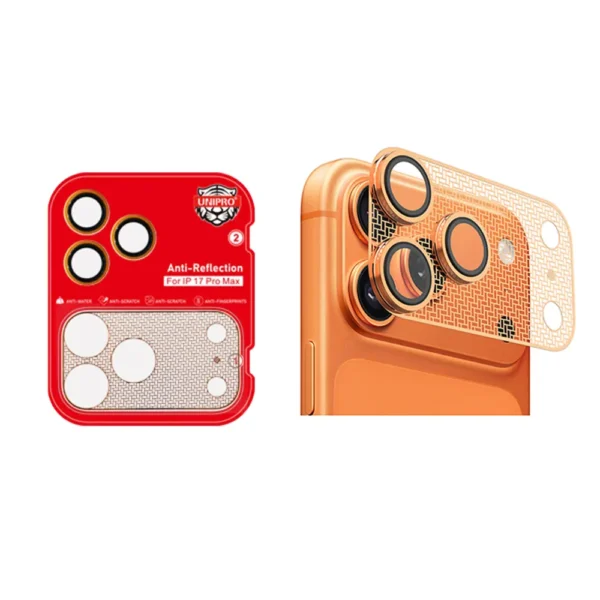 Gold Plated Camera Lens Protector For iPhone 17 Pro-4