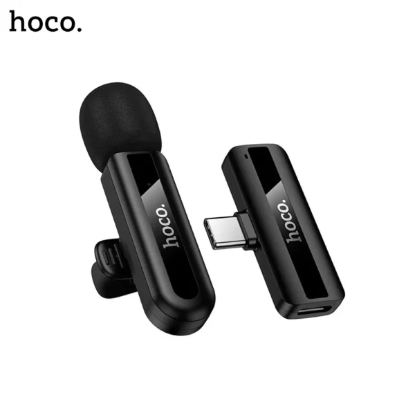 Hoco L20 Fair Wireless Microphone Type-C Connector-2