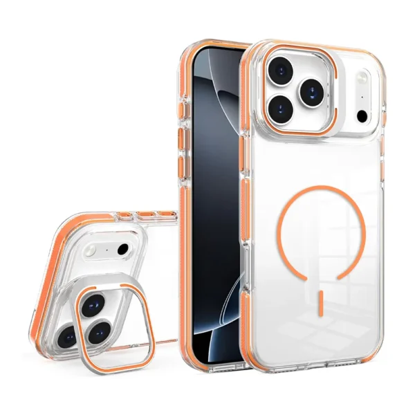 Frosted Transparent Magsafe Case for iPhone 17/18 Pro Max-4