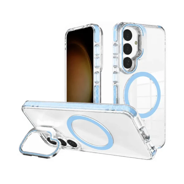 Frosted Transparent Magsafe Case for Samsung S26 Ultra-5