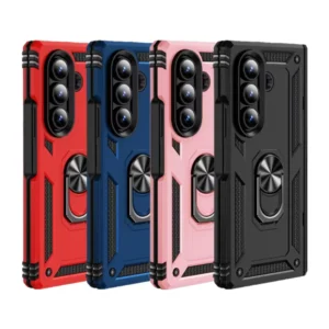 Slim Shockproof Ring Armor Stand Phone Case for Samsung Galaxy Z Fold 8 Ultra-2