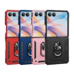 Slim Shockproof Ring Armor Stand Phone Case for Samsung Z Flip8