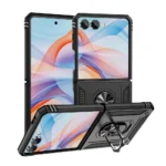 Slim Shockproof Ring Armor Stand Phone Case for Samsung Galaxy Z Flip 8-2