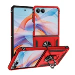 Slim Shockproof Ring Armor Stand Phone Case for Samsung Galaxy Z Flip 8-4