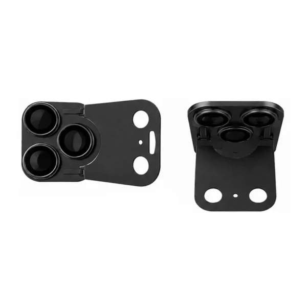 Bracket Camera Armor Lens Protector with Folding Stand For iPhone 18 Pro Max-5