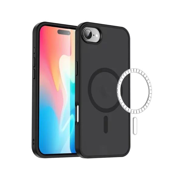 Matte Skin Magsafe Case For iPhone 16E/17E-2