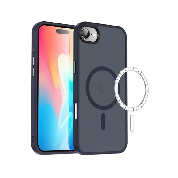 Matte Skin Magsafe Case For iPhone 16E/17E-3