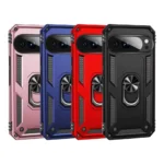 Slim Shockproof Ring Armor Stand Phone Case For Google Pixel 11 Pro XL-1