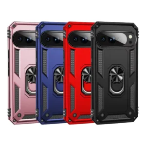 Slim Shockproof Ring Armor Stand Phone Case For Google Pixel 11 Pro XL-1