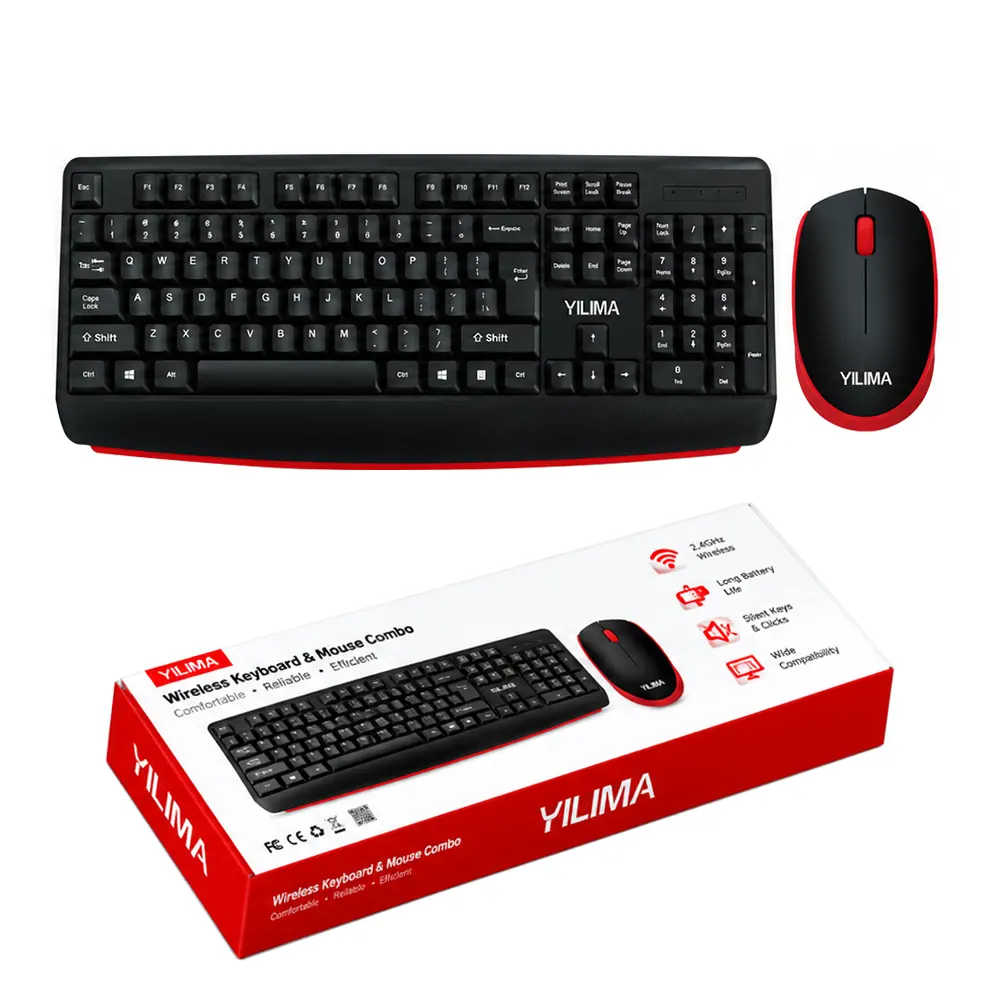 Yilima QS-803 Wireless Keyboard & Mouse Set-1