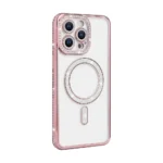 11C Diamond Magsafe Magnetic Case For iPhone 15 Pro Pink