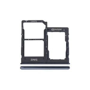 Replacement Sim Tray For Samsung Galaxy A40 – Black-1