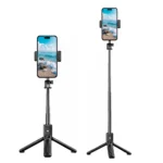 PLOKAMA Live K6 Selfie Stick Tripod Stand 18.5 100cm-3
