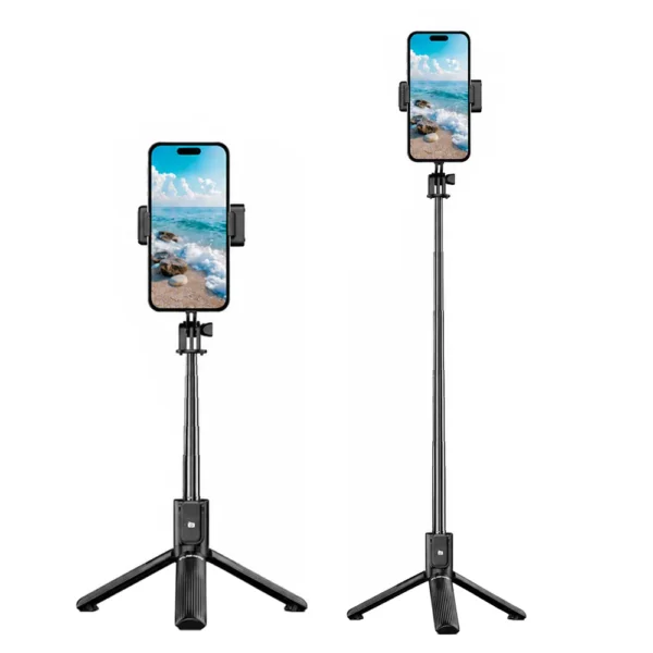 PLOKAMA Live K6 Selfie Stick Tripod Stand 18.5 100cm-3