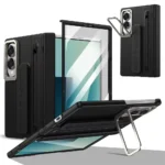 Metal Lens Frame Magnetic Case For Samsung Z Fold8-1