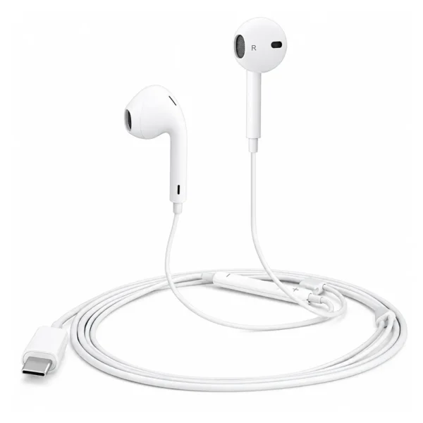 USB-C Wired EarPods for iPhone 18/17/16/15 Pro Max – In-Ear Headphones with Microphone-3