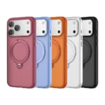 Magsafe Halo Ring Stand Case For iPhone 17/18 Pro Max-1
