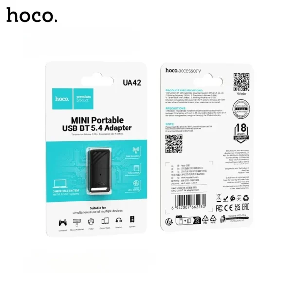 HOCO UA42 USB Bluetooth 5.4 Adapter-5