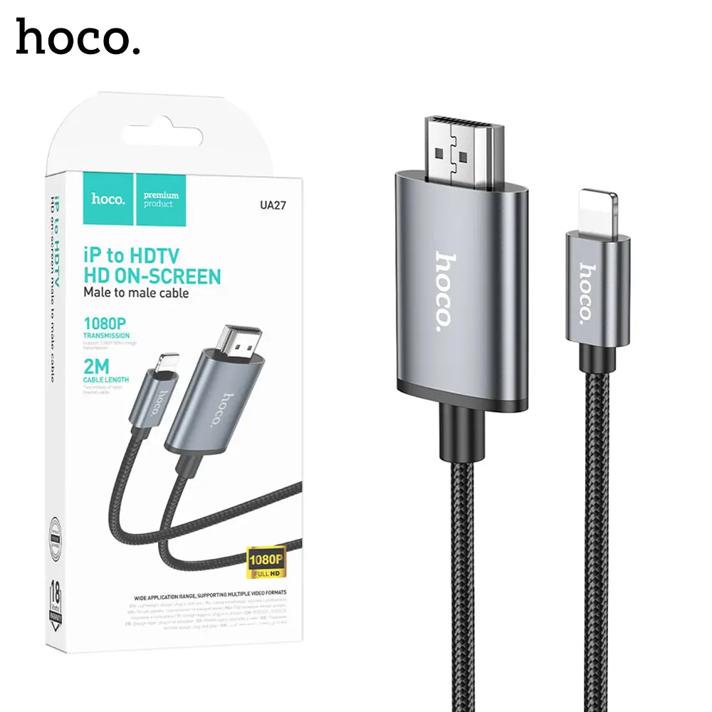 21A Hoco UA27 Lightning To HDTV Cable Hoco UA27 Lightning To HDTV Cable-1