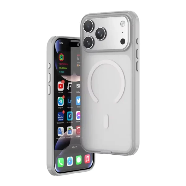 Magnetic Elastic Sturdy Case For iPhone 17/18 Pro Max-3