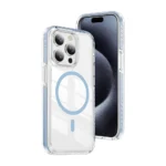 2C Crystal Shield Magsafe Case for iPhone 15 Pro Blue