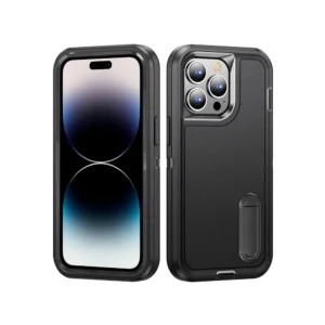 Defender Case With Stand Protective For iPhone 14 Pro-1