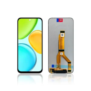 Replacement LCD Screen Display Touch and Digitizer Assembly for Honor X6E Black – No Frame-1