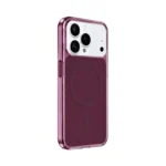6B Magsafe Halo Ring Stand Case For iPhone 17 Pro 18 Pro Cherry Red