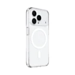 6G Magsafe Halo Ring Stand Case For iPhone 17 Pro 18 Pro White