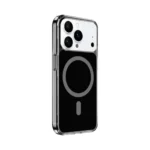 6I Magsafe Halo Ring Stand Case For iPhone 17 Pro 18 Pro Black