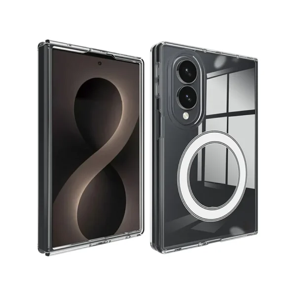 Clear Magsafe Case For Samsung Z Fold8-1