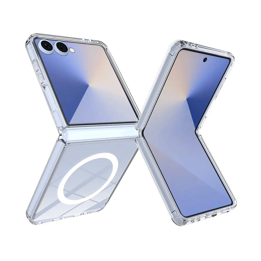 81A Clear Magsafe Case For Samsung Z Flip8 Clear Magsafe Case For Samsung Z Flip8-1