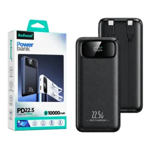 Kehool-HC3-PD22.5W-Power-Bank-With-USB-C-Lightning-Cables-10000mAh-KH-A07-1