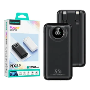 Kehool-HC5-PD22.5W-Power-Bank-With-USB-C-Lightning-Cables-20000mAh-KH-B03-1