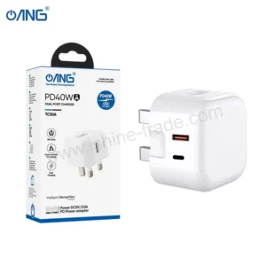 ANG TC30A 1 USB Port QC3.0 + 1 USB-C Port 40W Adaptor-1