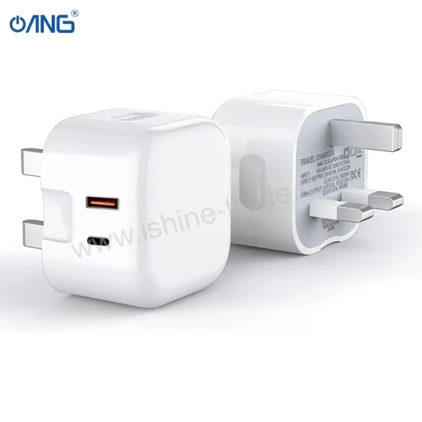 ANG TC30A 1 USB Port QC3.0 + 1 USB-C Port 40W Adaptor-2