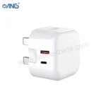 ANG TC30A 1 USB Port QC3.0 + 1 USB-C Port 40W Adaptor--3