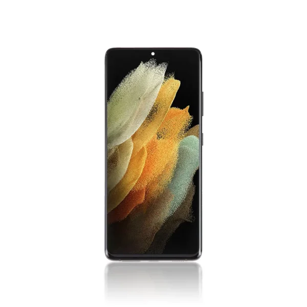 Replacement LCD Screen For Samsung S21 Ultra Black With Frame-3