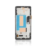 Replacement LCD Screen For Google Pixel 7A Black – With Frame - Image 3