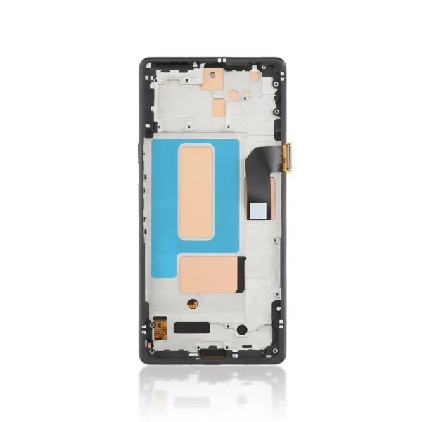 Replacement LCD Screen For Google Pixel 7A Black – With Frame - Image 3