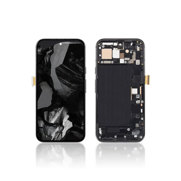 Replacement-LCD-Screen-Display-Touch-and-Digitizer-Assembly-For-Google-Pixel-8A-Black-With-Frame-1