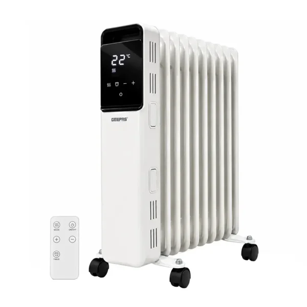 Geepas-GRH28554UK-11-Fin-Remote-Controlled-Electric-Oil-Filled-Radiator-Heater-1