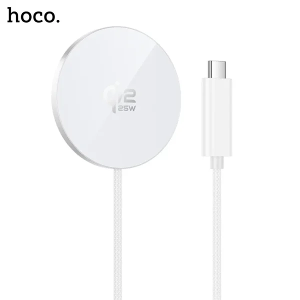 Hoco-CW63-Pro-Qi2.2-Magnetic-Wireless-Fast-Charger-4