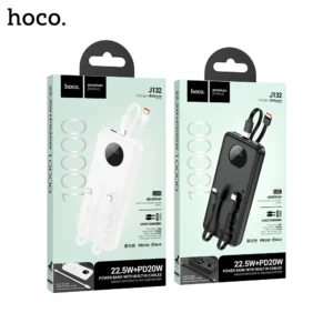 Hoco-J132-Sabio-22.5W-PD20W-fully-compatible-power-bank-with-3-cables-10000mAh-1
