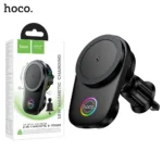 Hoco-HW36-electric-rotating-magnetic-wireless-fast-charging-car-holder-1